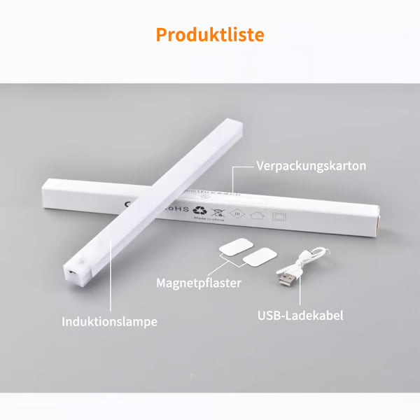 🔮Bohrfreie intelligente Sensor magnetische aufladbare LED-Leuchte