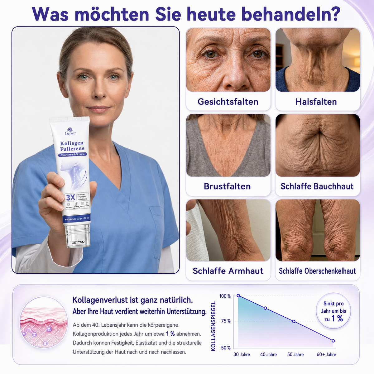 🎁🎁𝐆𝐀𝐅𝐀𝐂𝐄® 𝐊𝐨𝐥𝐥𝐚𝐠𝐞𝐧- & 𝐅𝐮𝐥𝐥𝐞𝐫𝐞𝐧-𝐒𝐭𝐫𝐚𝐟𝐟𝐮𝐧𝐠𝐬-𝐑𝐨𝐥𝐥𝐜𝐫𝐞𝐦𝐞 ✨ 𝐊𝐨𝐥𝐥𝐚𝐠𝐞𝐧 & 𝐇𝐲𝐚𝐥𝐮𝐫𝐨𝐧𝐬ä𝐮𝐫𝐞 | 𝐒𝐭𝐫𝐚𝐟𝐟𝐭 𝐬𝐜𝐡𝐥𝐚𝐟𝐟𝐞 𝐇𝐚𝐮𝐭, 𝐫𝐞𝐝𝐮𝐳𝐢𝐞𝐫𝐭 𝐅𝐚𝐥𝐭𝐞𝐧 & 𝐦𝐢𝐧𝐝𝐞𝐫𝐭 𝐝𝐚𝐬 𝐃𝐨𝐩𝐩𝐞𝐥𝐤𝐢𝐧𝐧