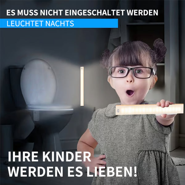 🔮Bohrfreie intelligente Sensor magnetische aufladbare LED-Leuchte