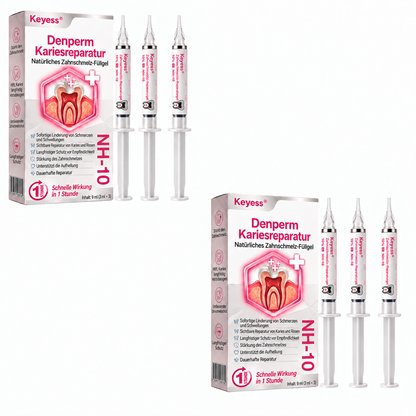 ✨👍Keyess® DenPerm🎉 — Gel zur natürlichen Zahnschmelzpflege bei Karies, empfindlichen Zähnen und geschwächtem Zahnschmelz