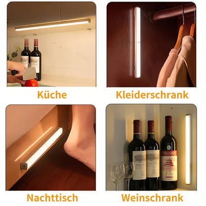 🔮Bohrfreie intelligente Sensor magnetische aufladbare LED-Leuchte
