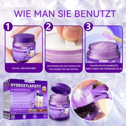 🛡️😁Neujahrs‑Angebot: 80 % RABATT 🎉 Dormorna® Hydroxylapatit‑Zahnreparaturpulver 🦷