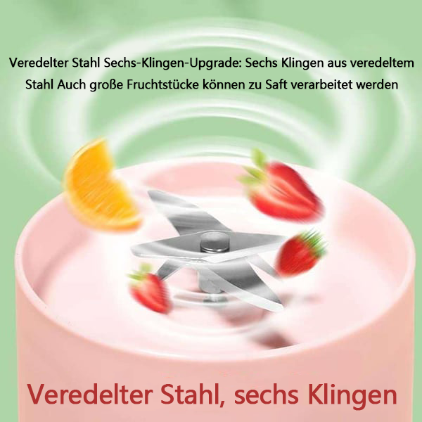 💥💥Luxarise®  Neujahrs‑Special: 50 % Rabatt 🚚 Bestseller‑Tragbarer Entsafter | Frischer Saft jederzeit und überall