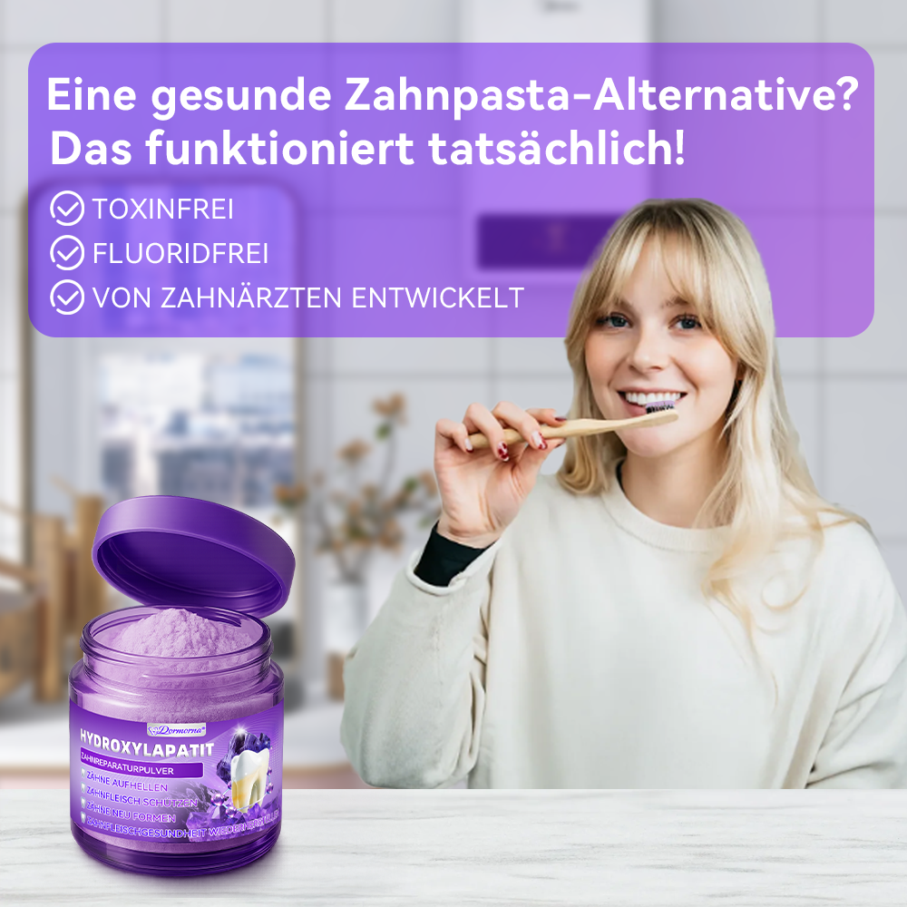 🛡️😁Neujahrs‑Angebot: 80 % RABATT 🎉 Dormorna® Hydroxylapatit‑Zahnreparaturpulver 🦷