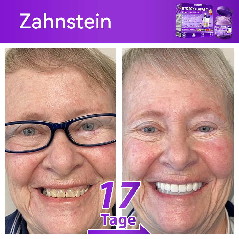 🛡️😁Neujahrs‑Angebot: 80 % RABATT 🎉 Dormorna® Hydroxylapatit‑Zahnreparaturpulver 🦷