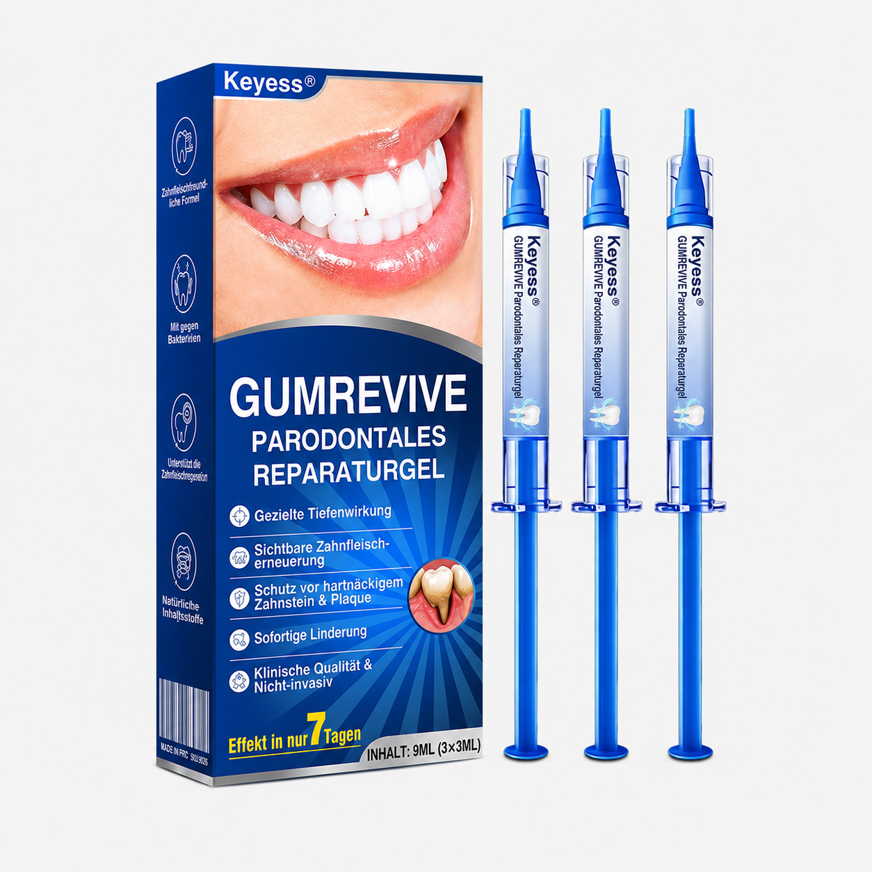 1er-Pack 🦷 Testen: Frische & Linderung