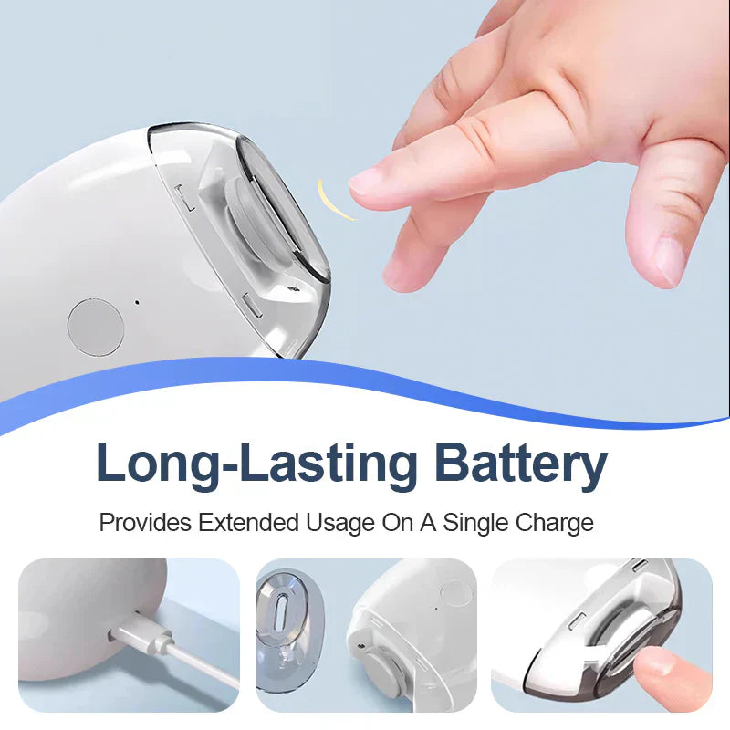 🆙✨ Universeller automatischer Nagelfräser – 6 Geschwindigkeiten, 5 Aufsätze für sichere & sanfte Nagelpflege 👶🔧 ✅